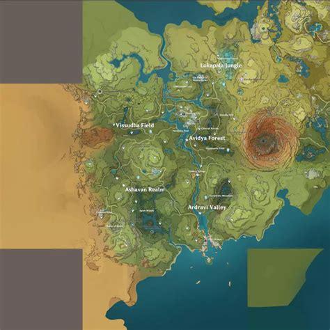 genshin impact full map leak|Map update : r/Genshin